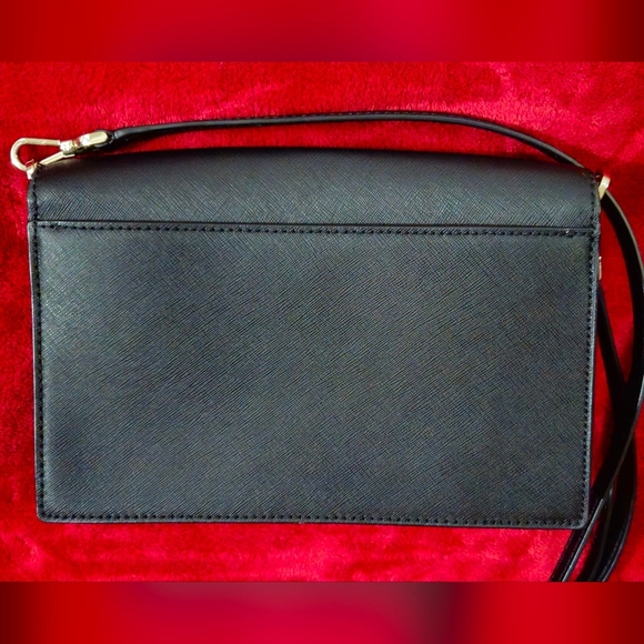 Kate Spade Cameron Black Leather Crossbody Bag - Picture 3 of 8
